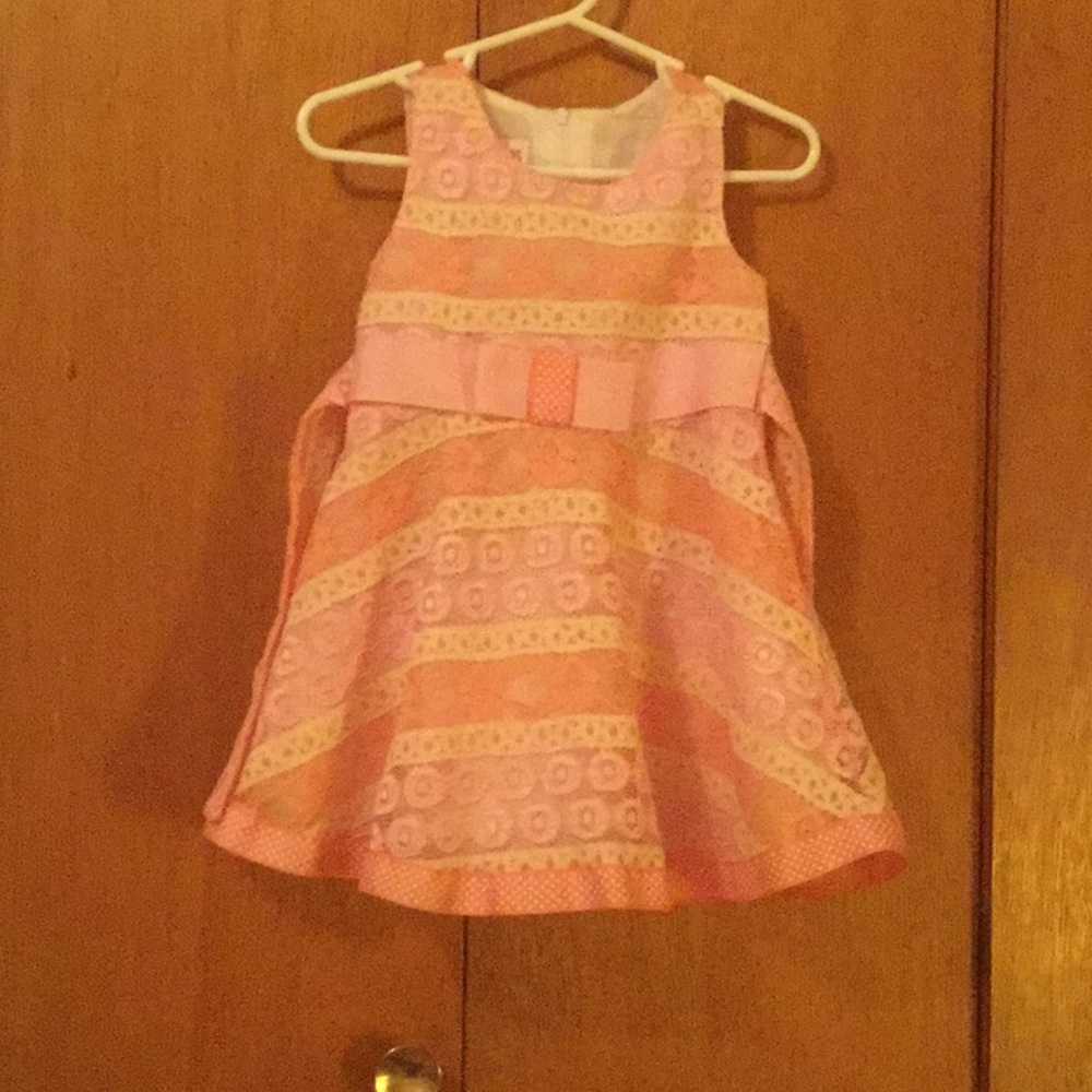 Jessica Anne pink pattern dress